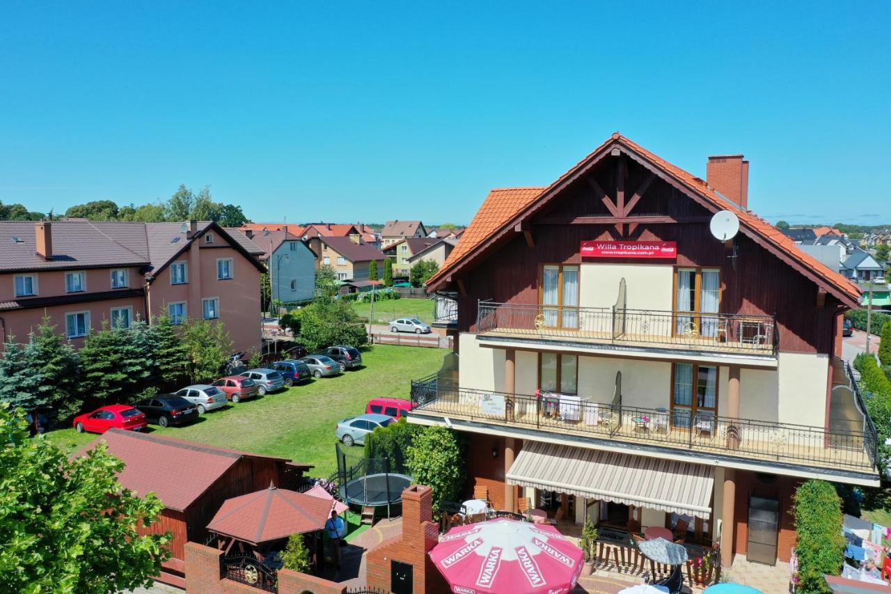 Villa Tropikana Łeba Buitenkant foto
