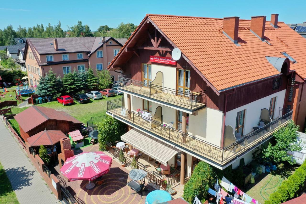 Villa Tropikana Łeba Buitenkant foto